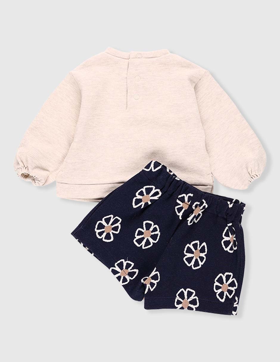 Conjunto de algodón para niña 5