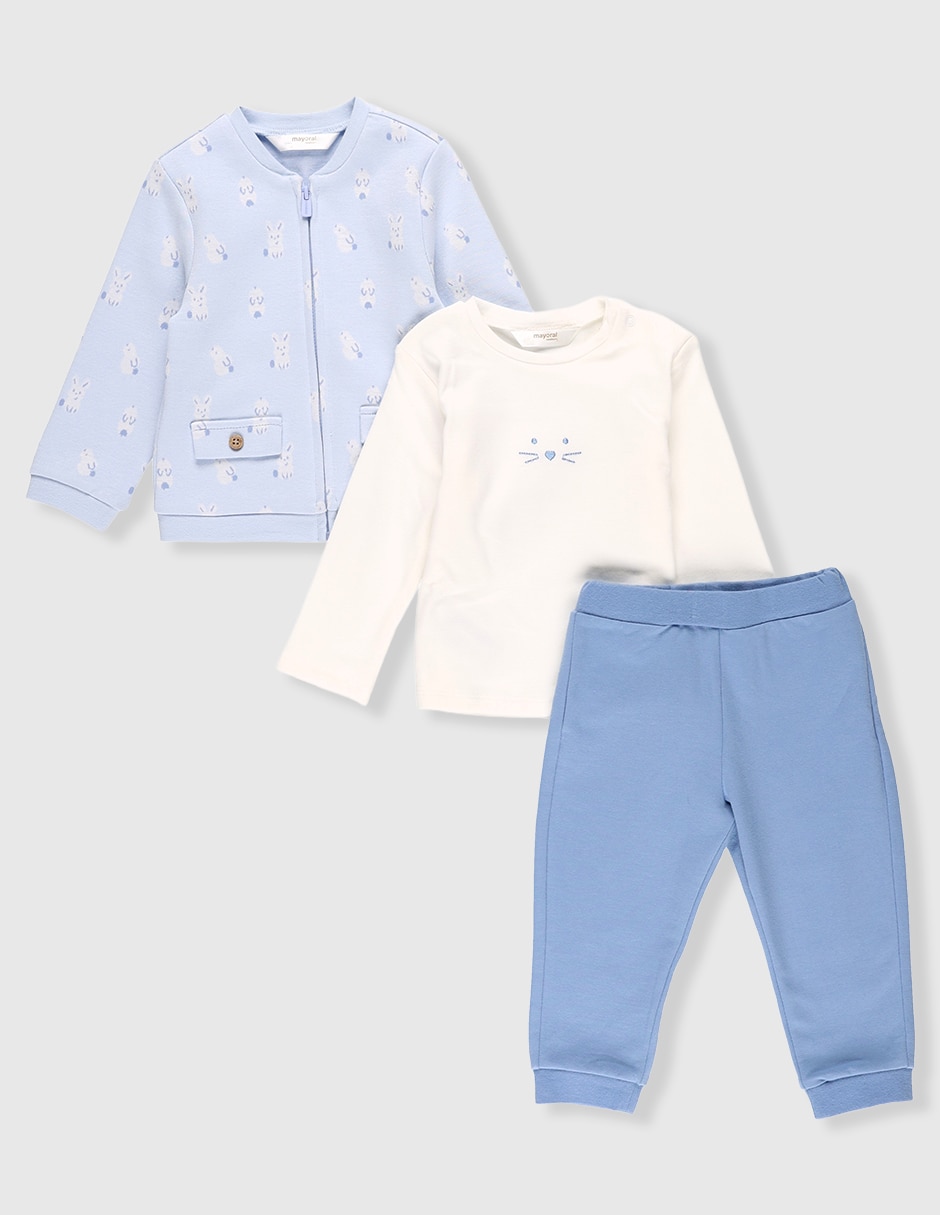 Conjunto de algodón para bebé 1