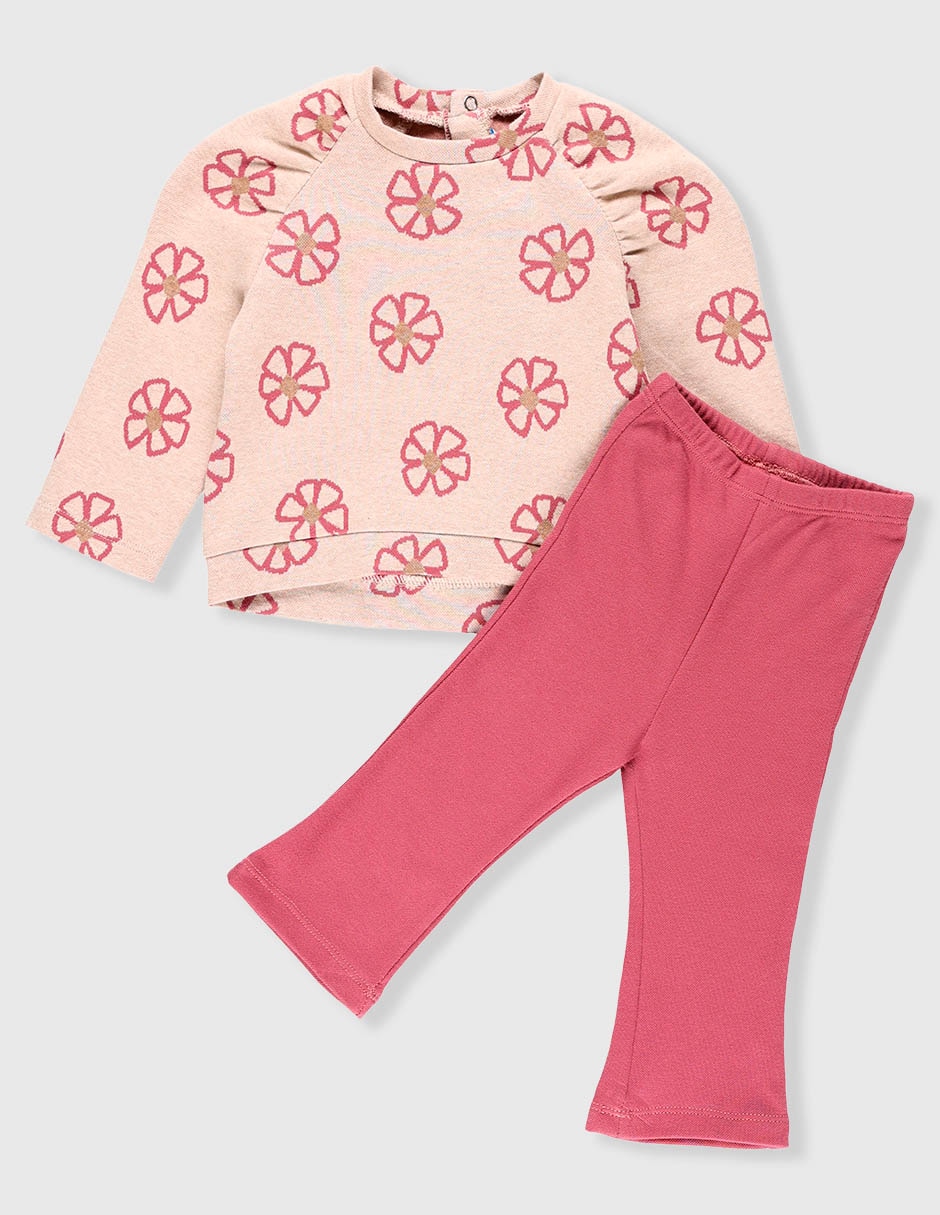 Conjunto de algodón para bebé niña 1