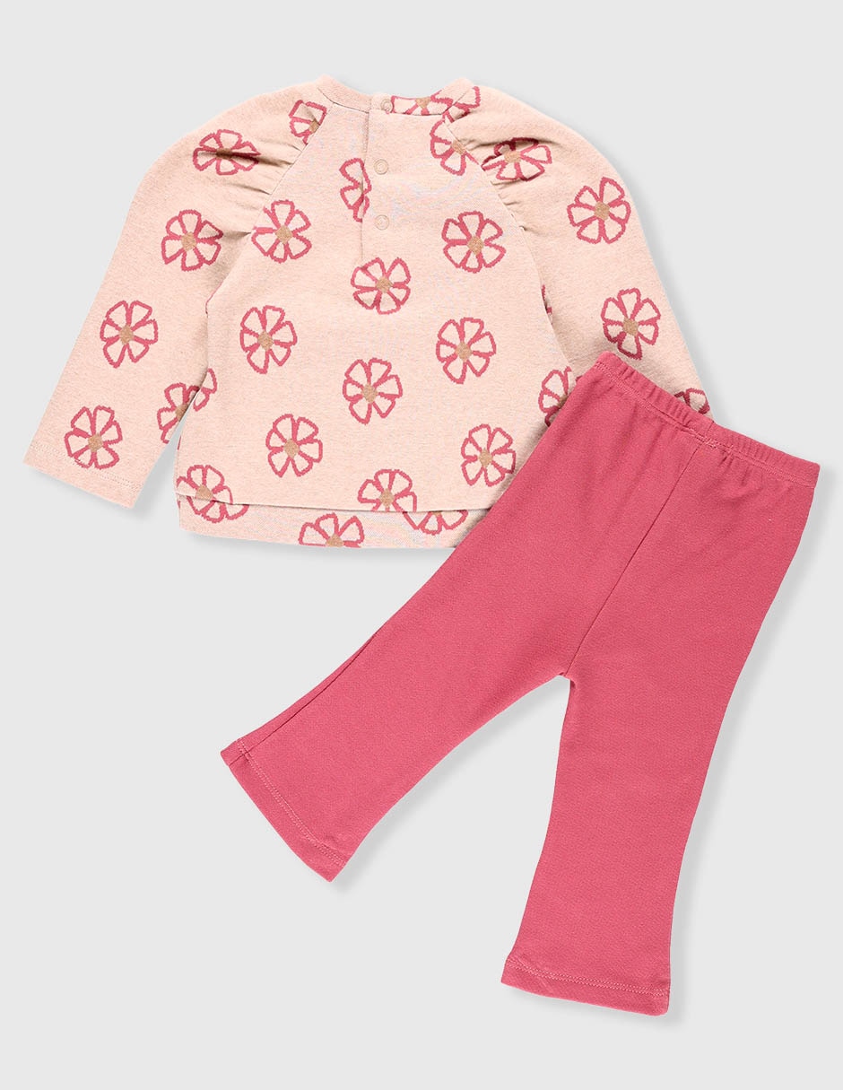 Conjunto de algodón para bebé niña 5