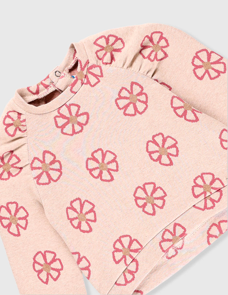Conjunto de algodón para bebé niña 6