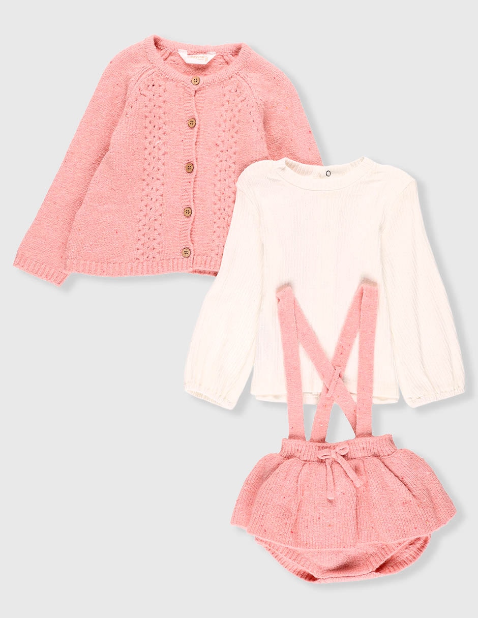 Conjunto de vestir Mayoral newborn de algodón para niña