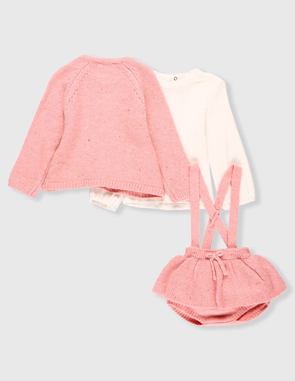 Conjunto de vestir Mayoral newborn de algodón para niña