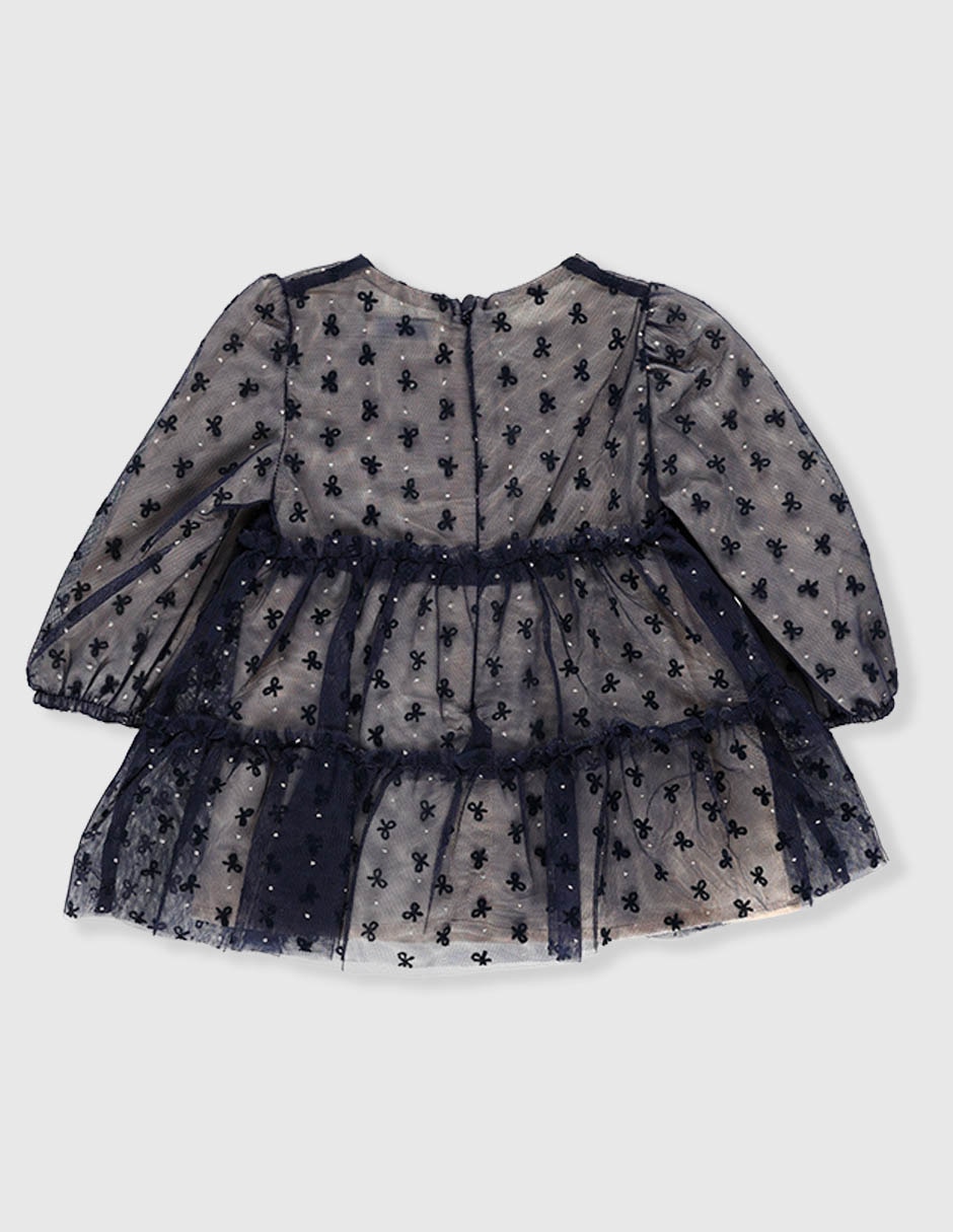 Vestido Mayoral manga regular para niña