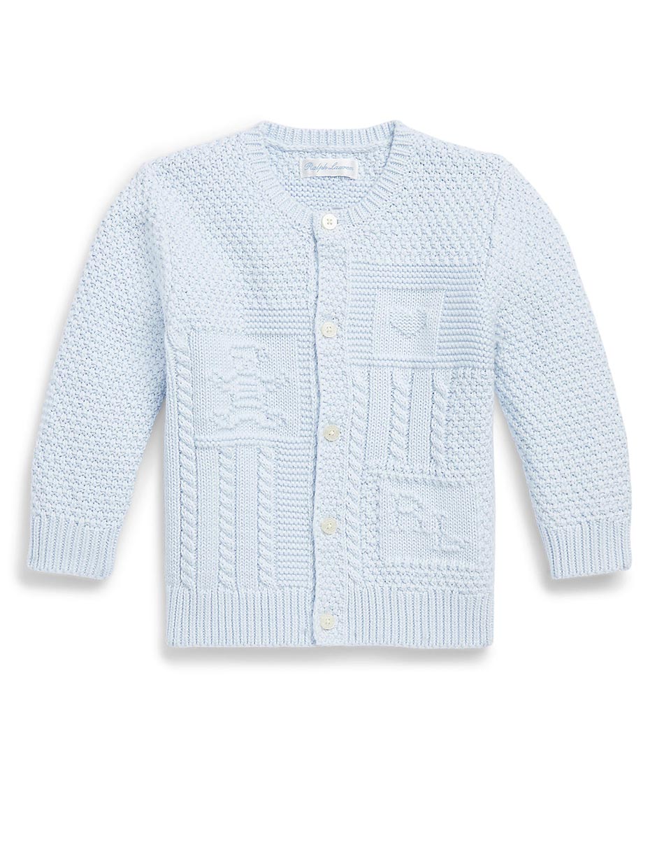 Suéter trenzado Polo Ralph Lauren para bebé niña