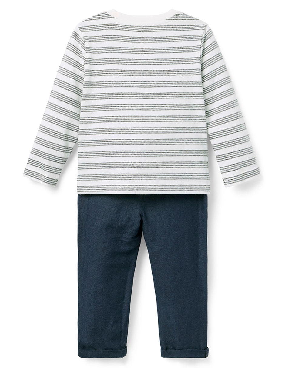 Conjunto de algodón para niño 3