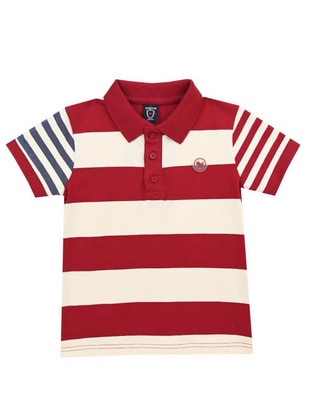 Playera tipo polo Ferrioni Cleave de algodón para bebé niño