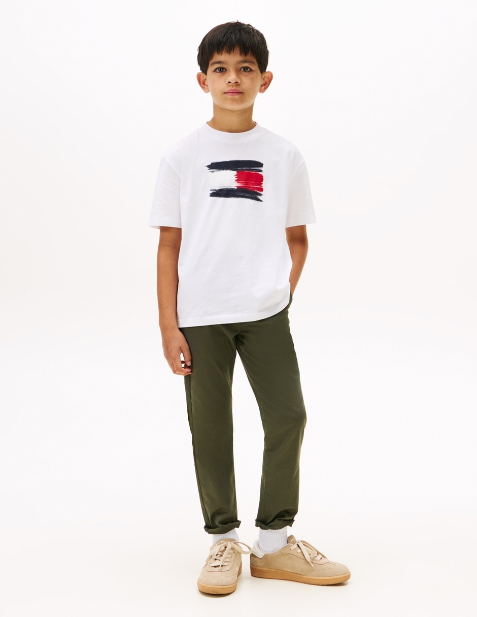 Playera manga corta para niño
