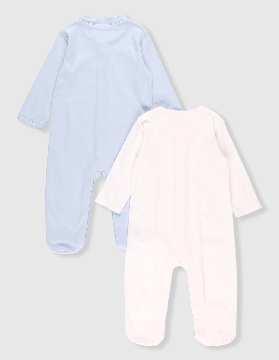 Set de mamelucos de algodón para bebé 5