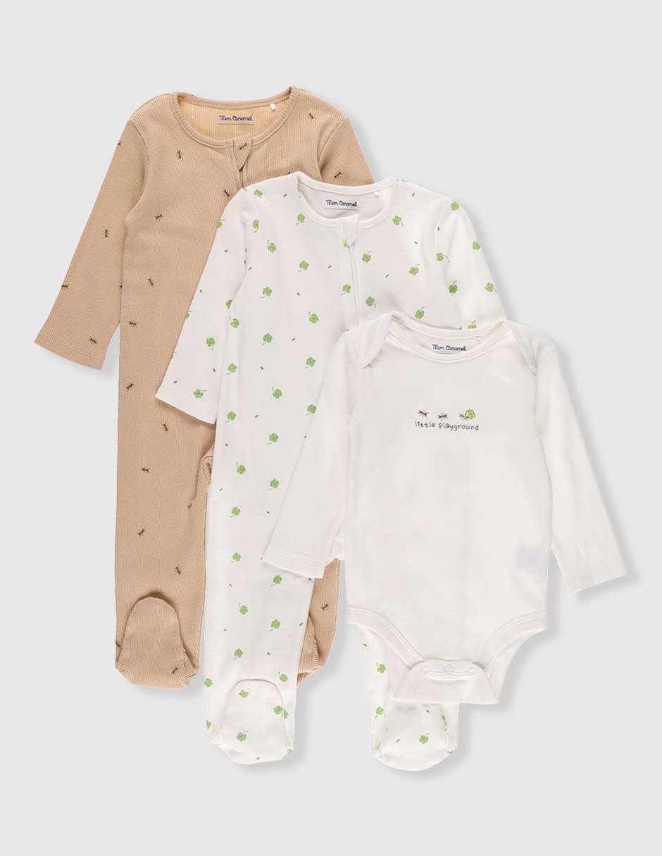 Set bebé de algodón para niño 1