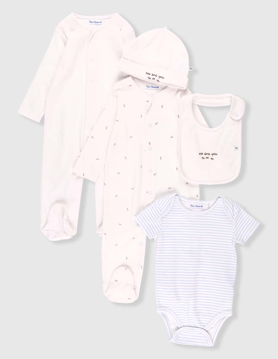 Set bebé Mon Caramel para bebé niño