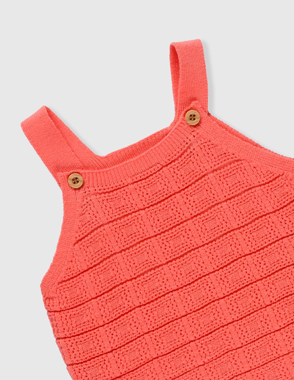 Conjunto casual Mon Caramel para bebé niña