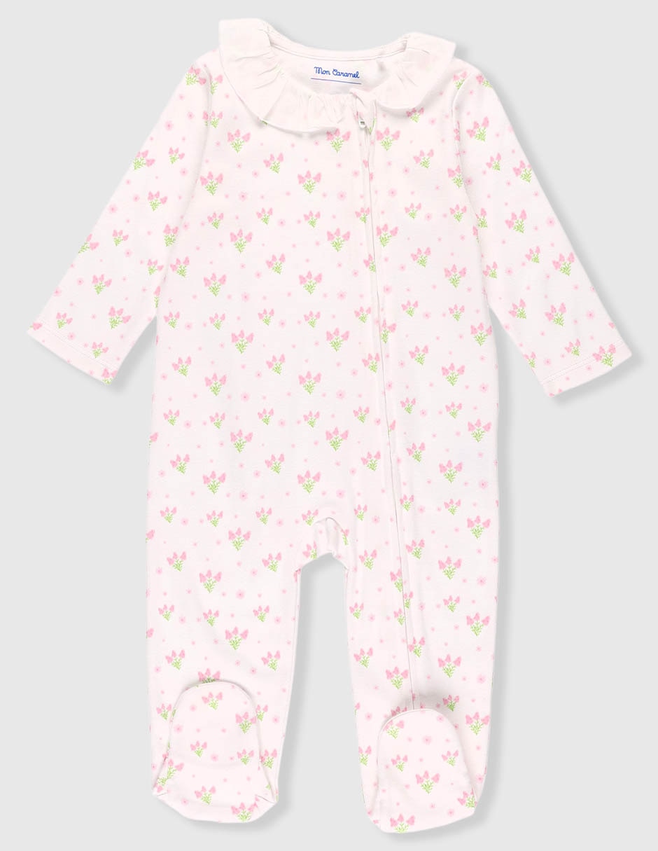 Mameluco de algodón para bebé niña 1