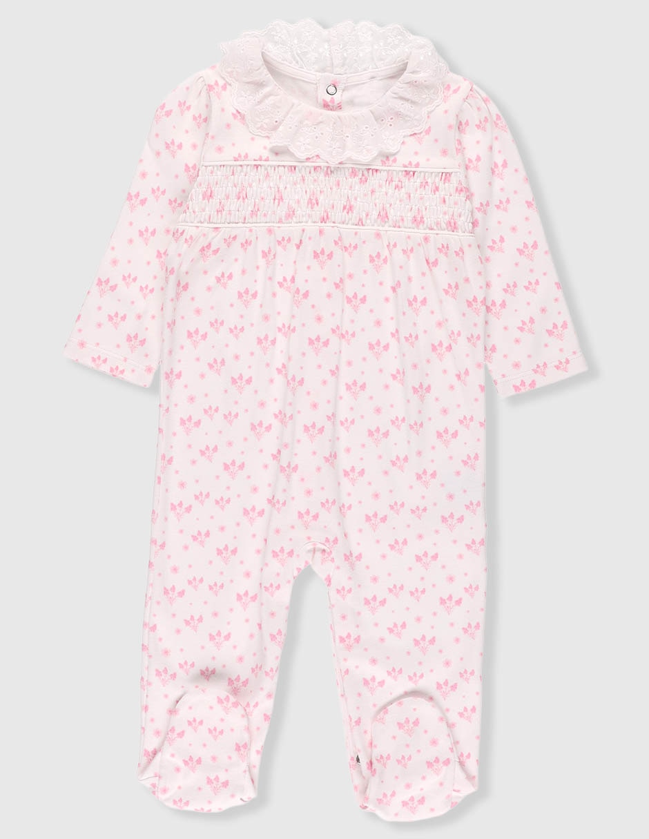 Mameluco de algodón para bebé niña 1