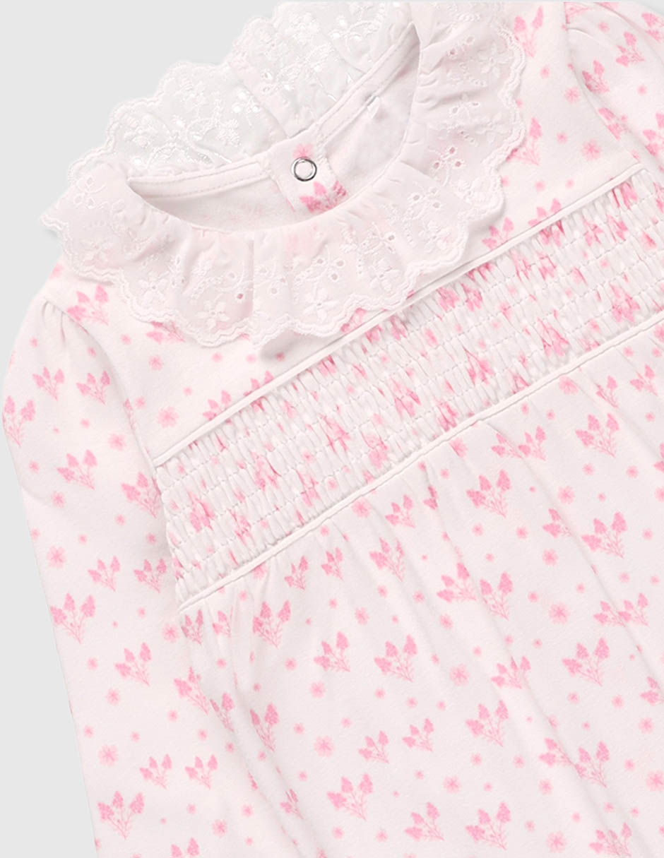 Mameluco de algodón para bebé niña 6