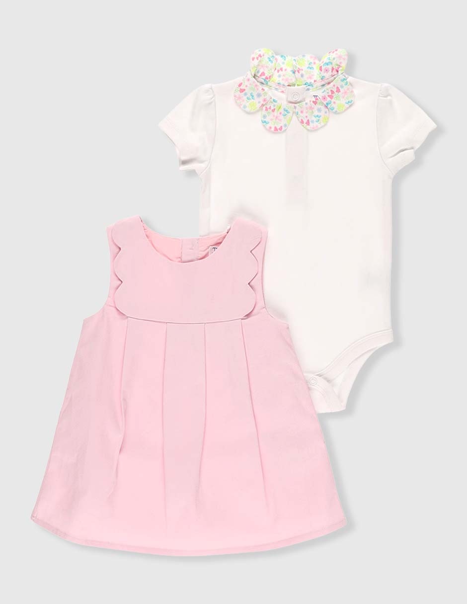 Conjunto Mon Caramel de algodón para niña