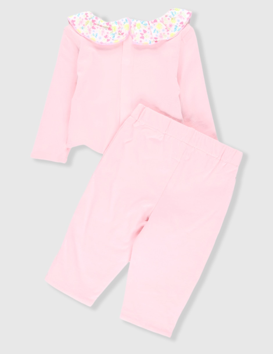 Conjunto de algodón para bebé niña 5