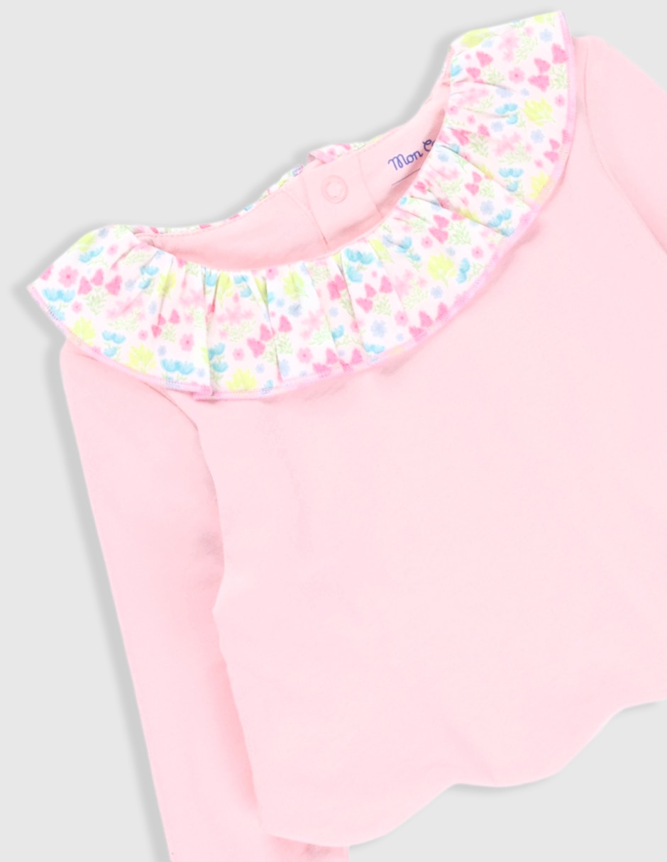Conjunto de algodón para bebé niña 6