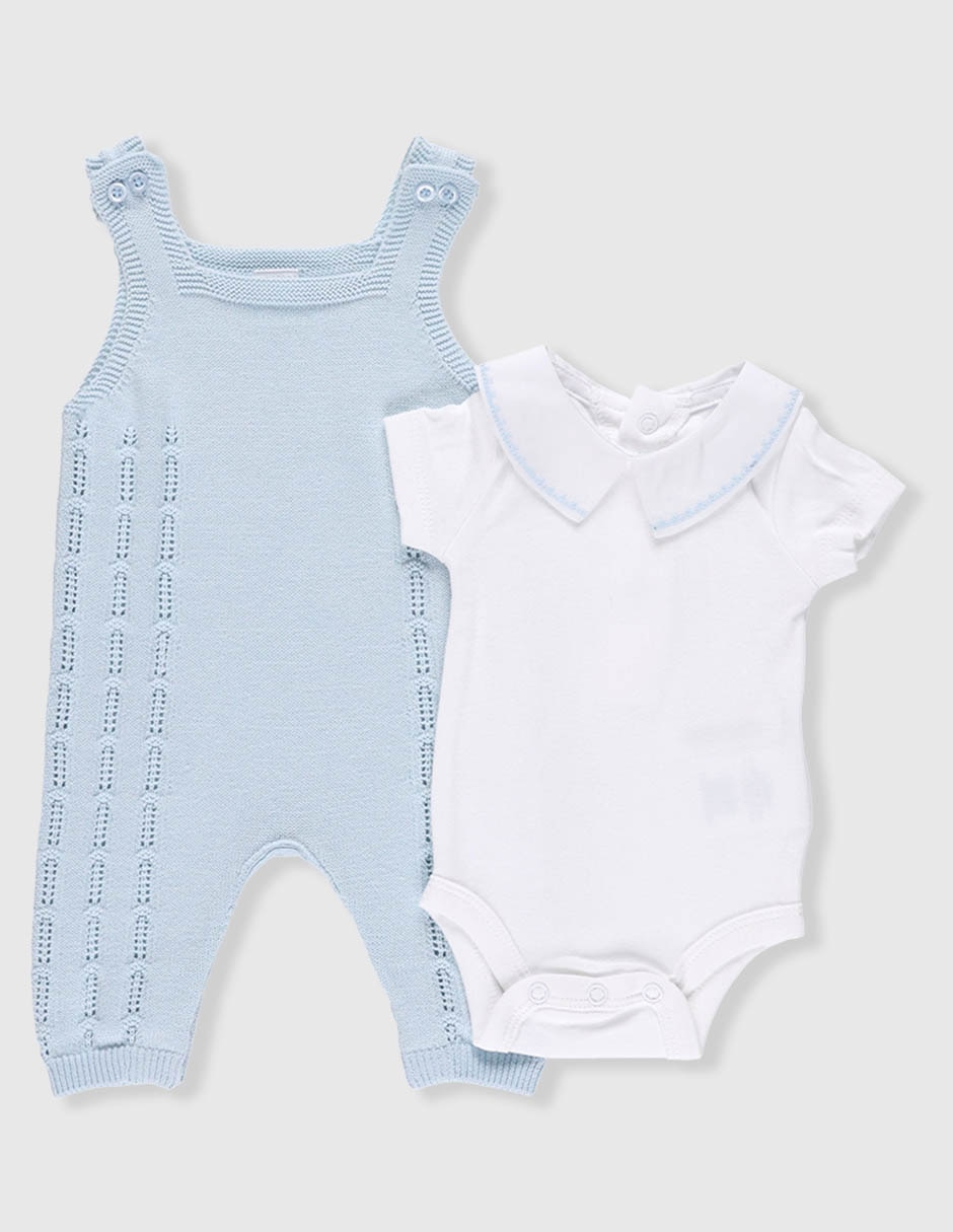 Conjunto casual Mon Caramel de algodón para bebé niño
