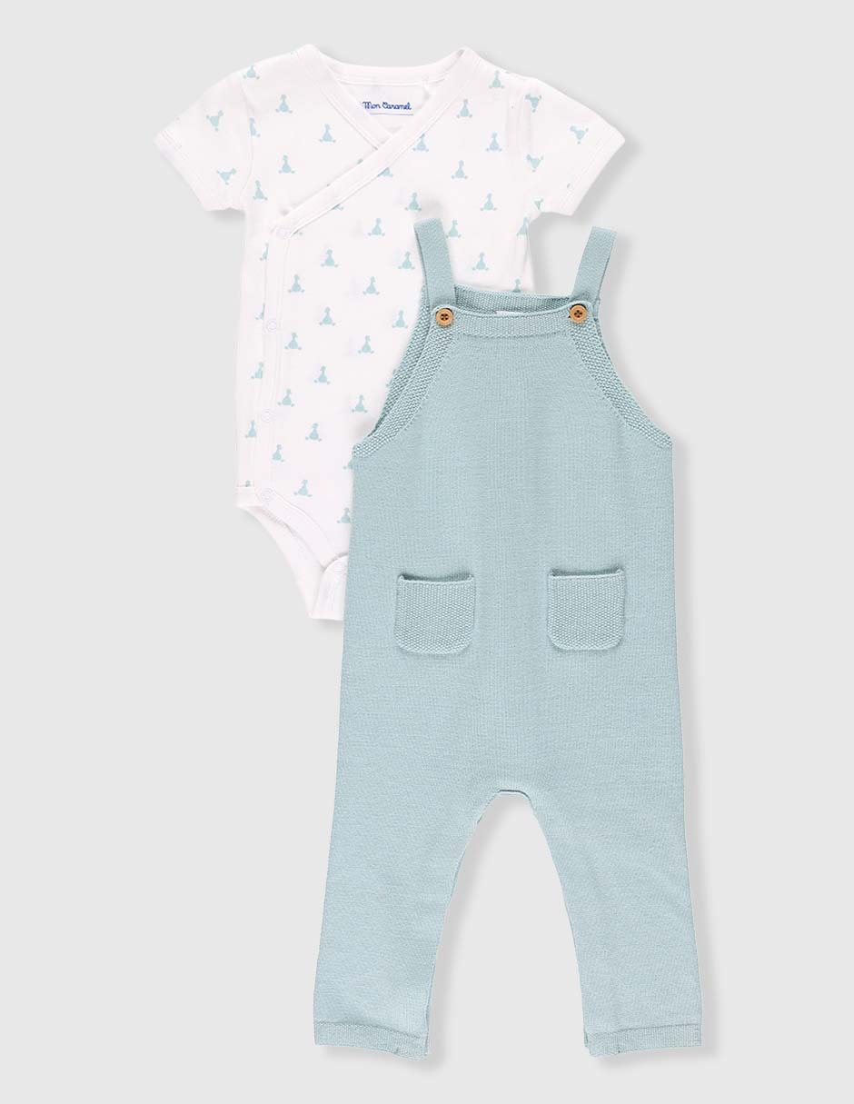 Conjunto de algodón para bebé niño 1
