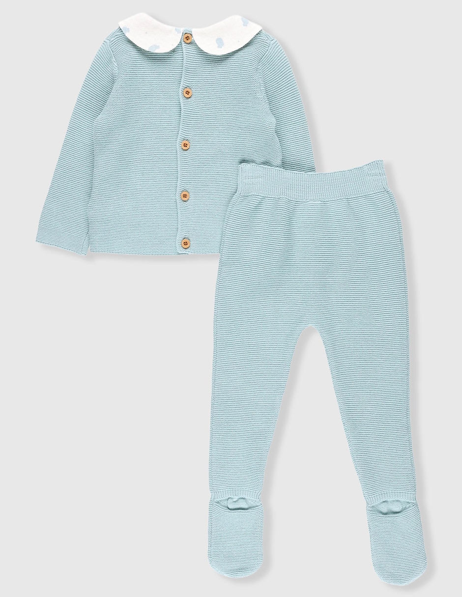 Conjunto casual de algodón para bebé niño