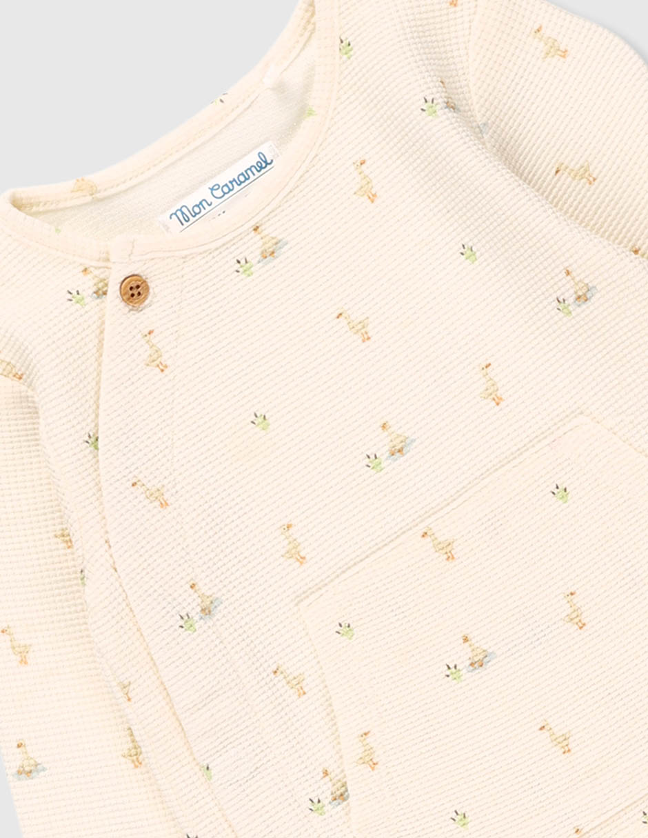 Conjunto de algodón para bebé niña 6