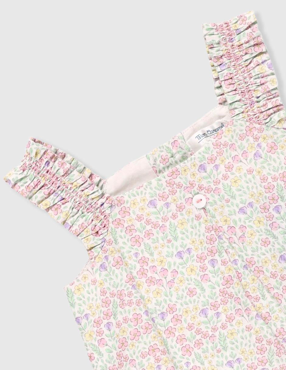 Conjunto Mon Caramel de algodón para bebé niña