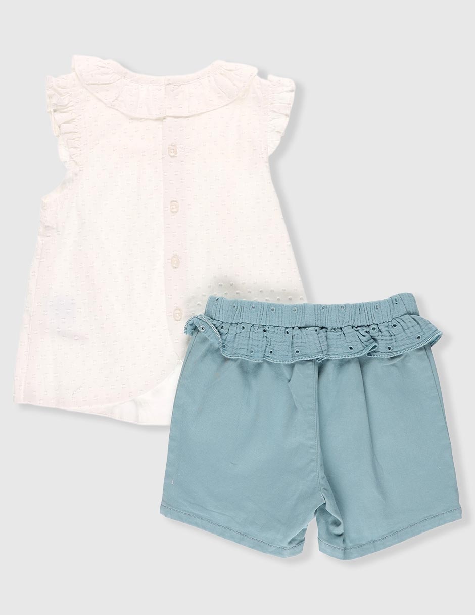 Conjunto de algodón para niña 5