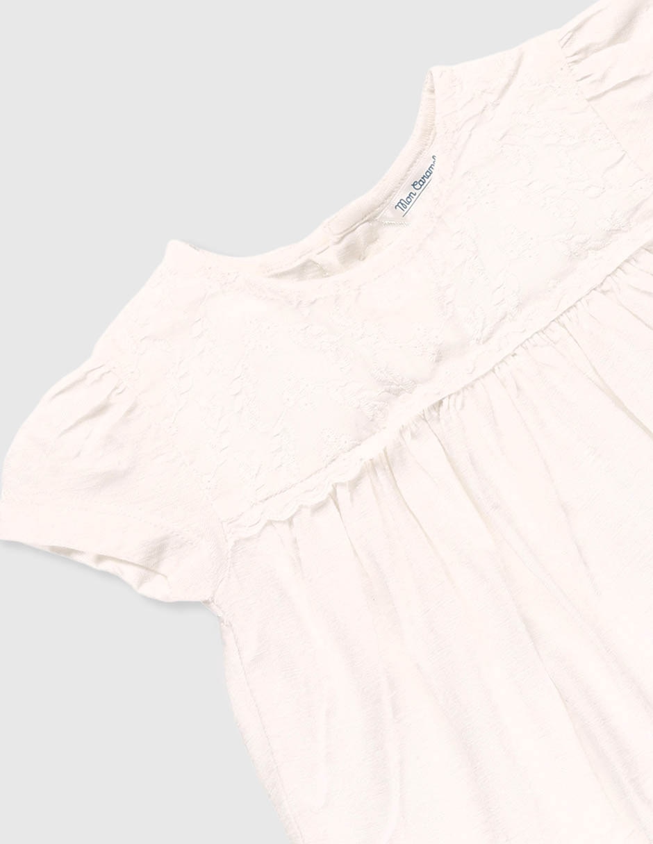 Conjunto de algodón para bebé niña 6