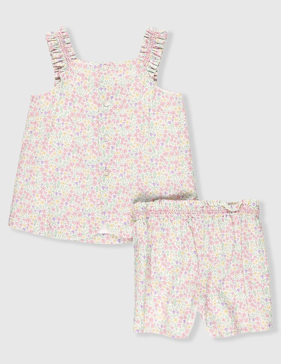 Conjunto de algodón para bebé niña 5