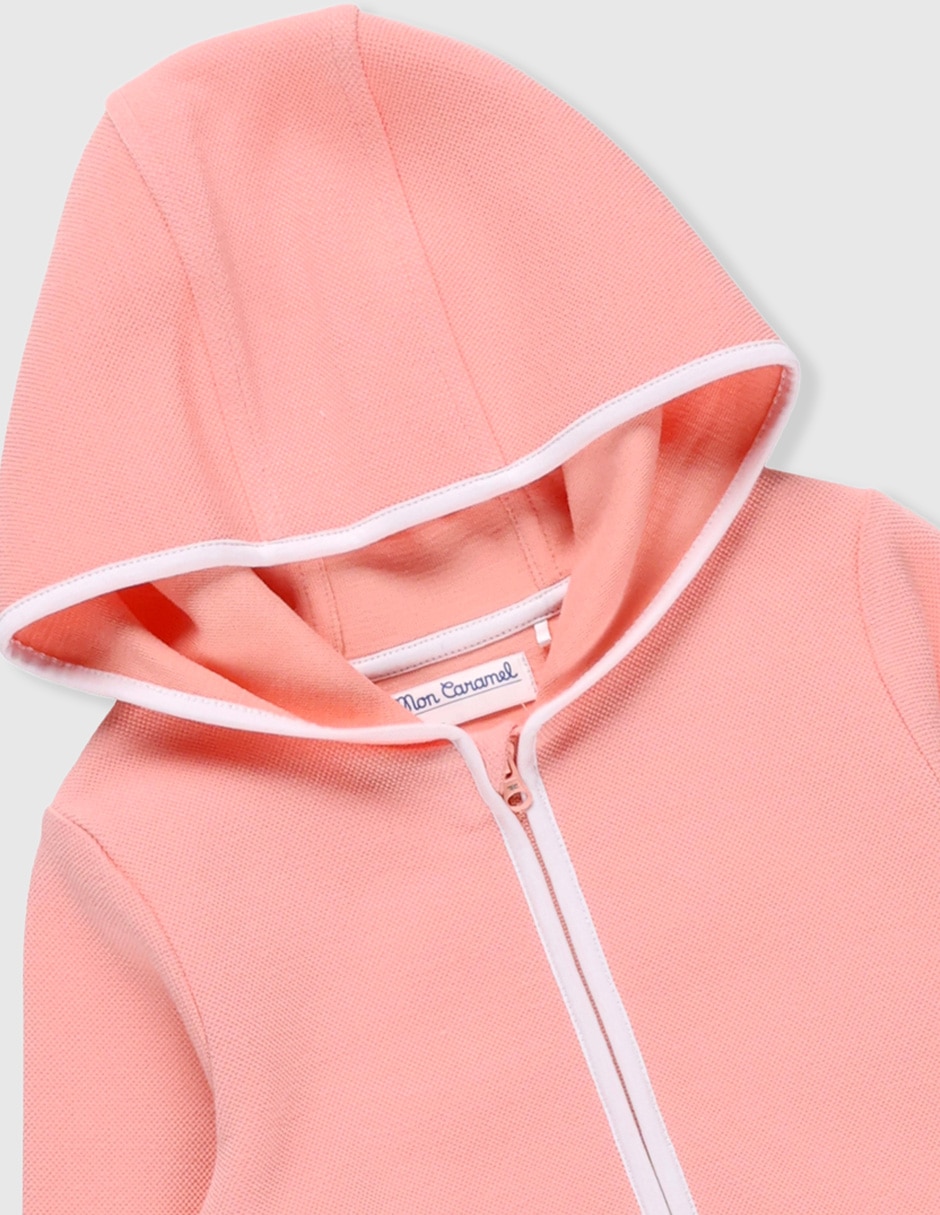 Conjunto pants deportivo Mon Caramel de algodón para bebé niña
