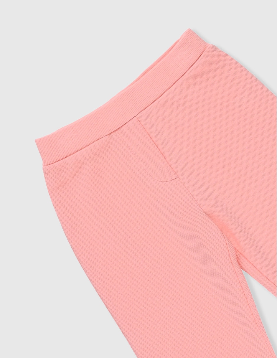 Conjunto pants deportivo Mon Caramel de algodón para bebé niña
