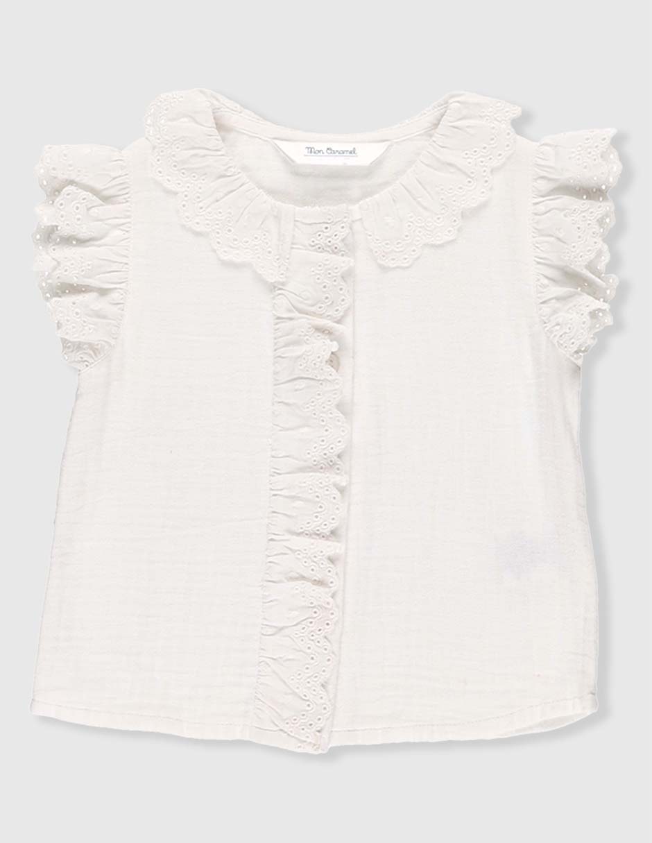 Blusa Mon Caramel para niña