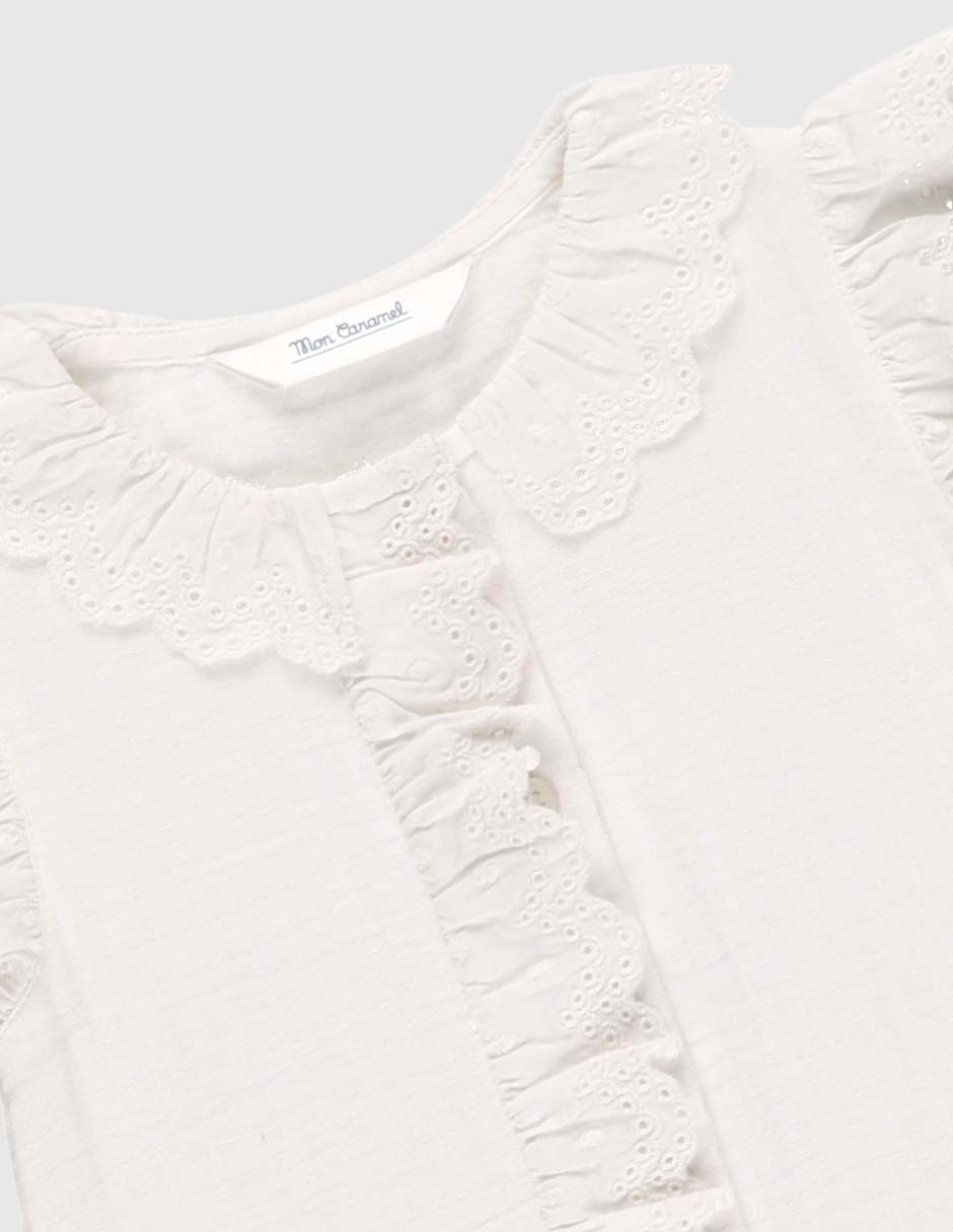 Blusa Mon Caramel para niña