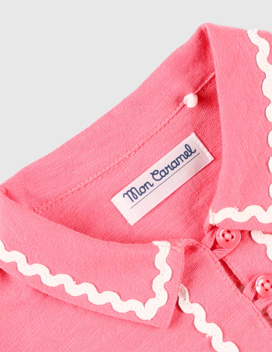 Blusa Mon Caramel para niña