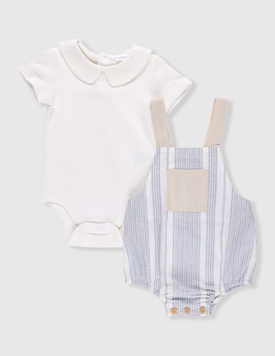Conjunto Mon Caramel de algodón para bebé niño