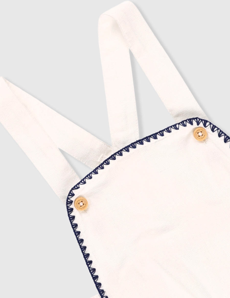 Conjunto ceremonia de algodón para bebé 7