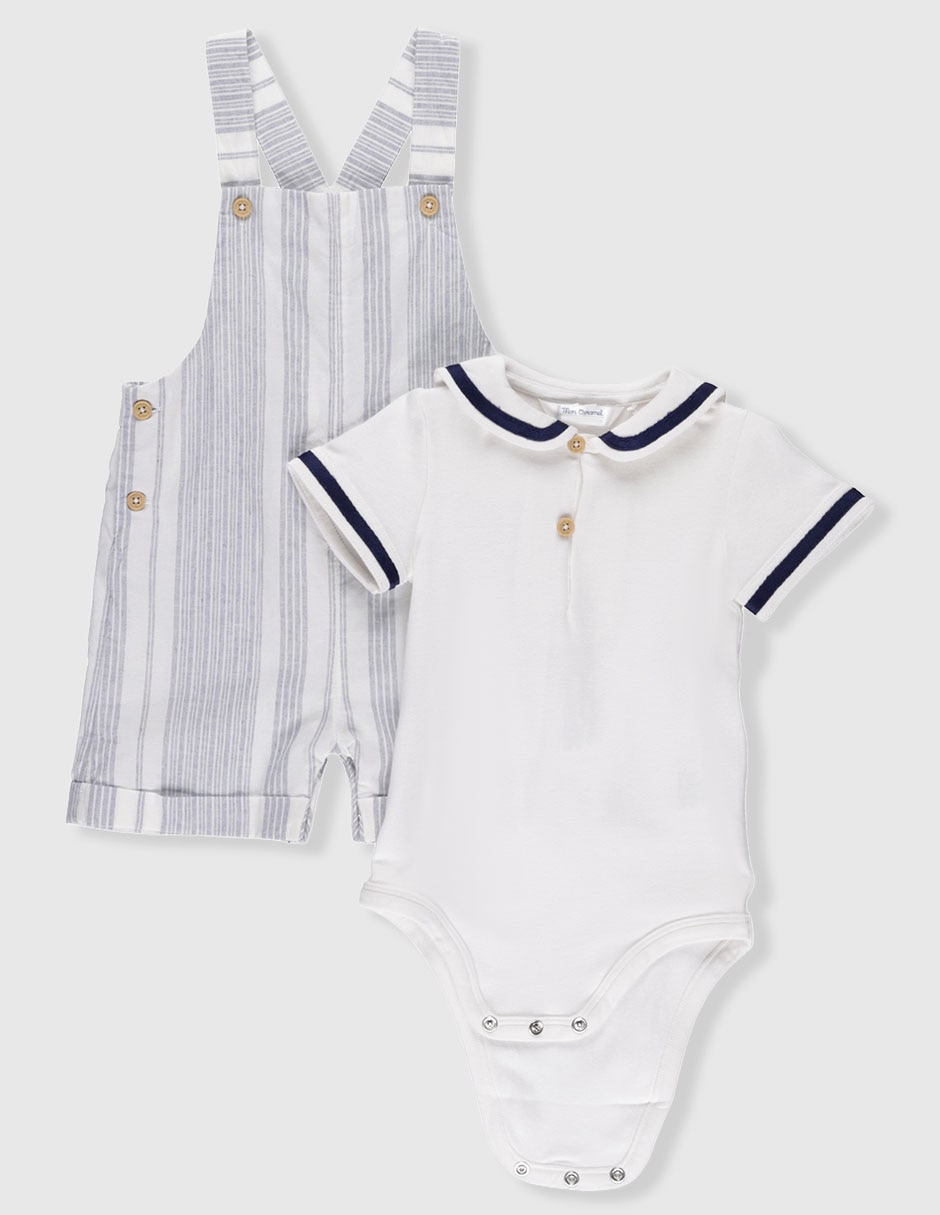Conjunto casual de algodón para bebé niño