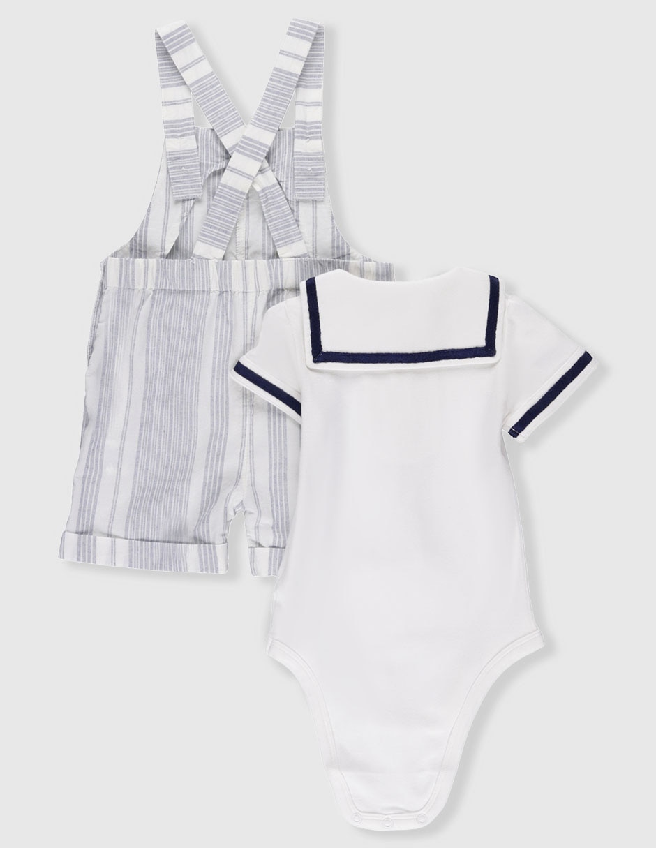 Conjunto casual Mon Caramel de algodón para bebé niño