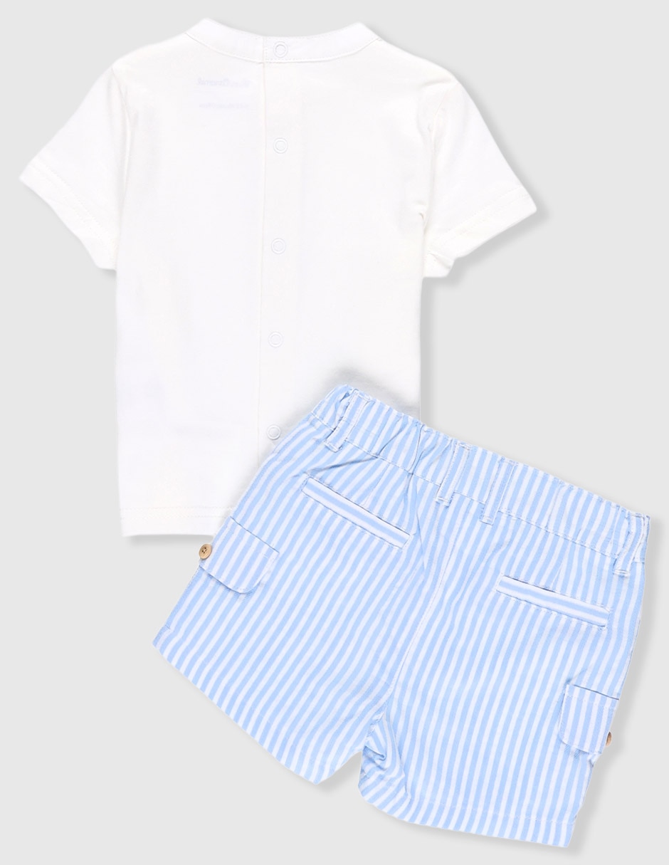 Conjunto casual de algodón para niño