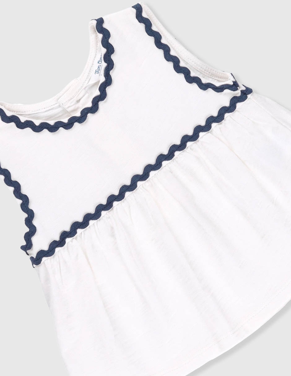 Conjunto de algodón para bebé niña