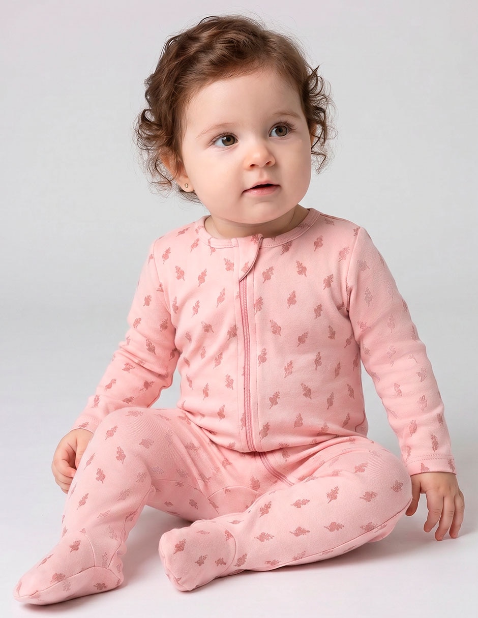 Conjunto mameluco Mon para niña
