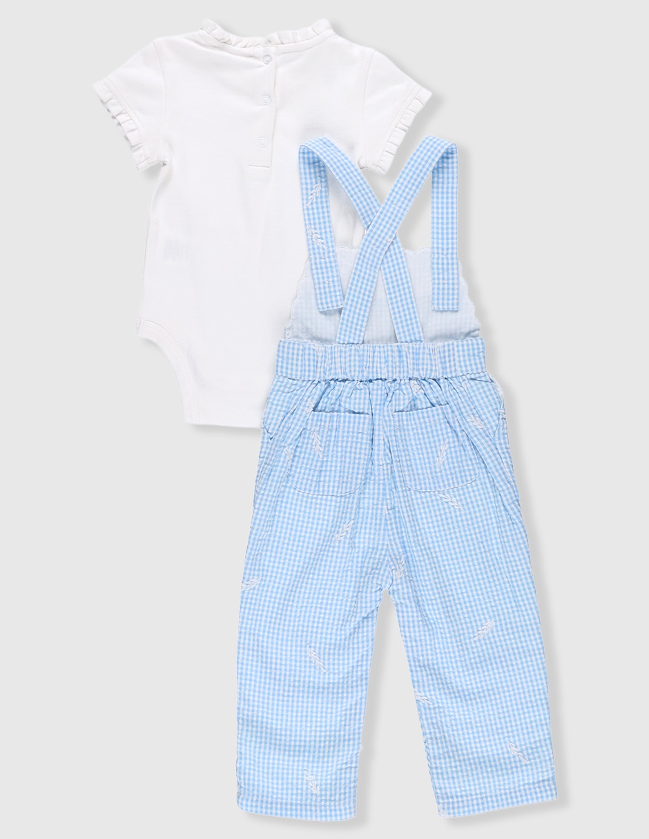 Conjunto de algodón para bebé niña