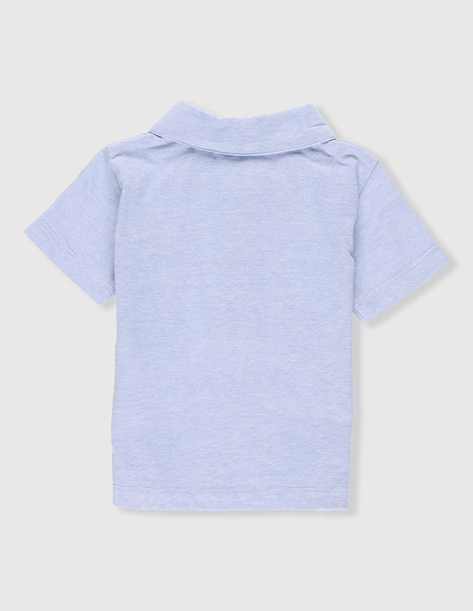 Playera tipo polo de algodón para bebé 2