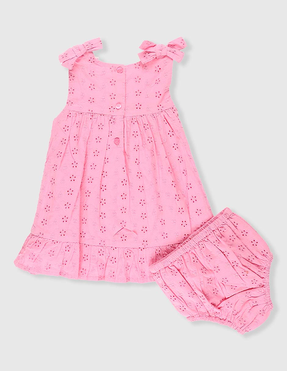 Vestido con calzón Mon Caramel para bebé niña