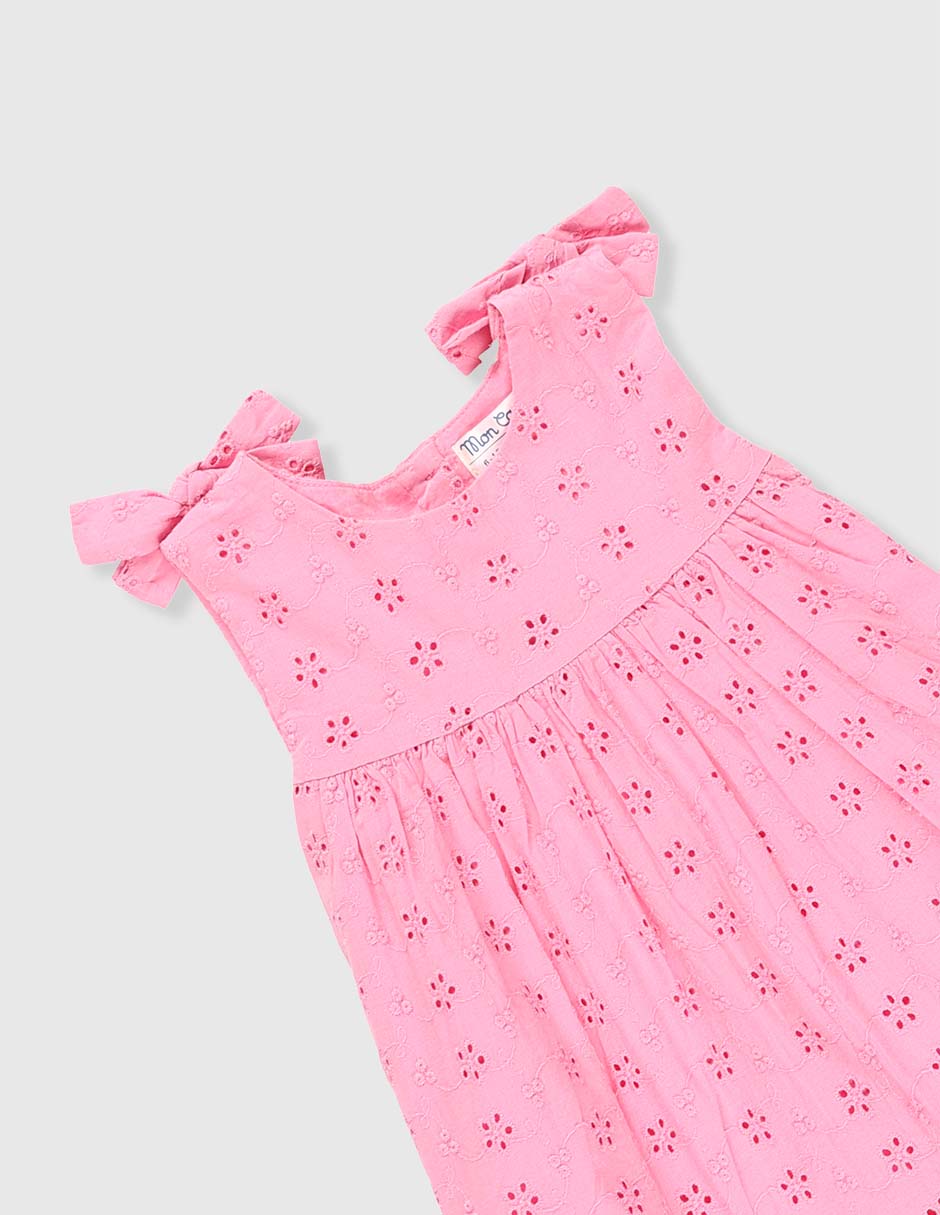 Vestido con calzón Mon Caramel para bebé niña