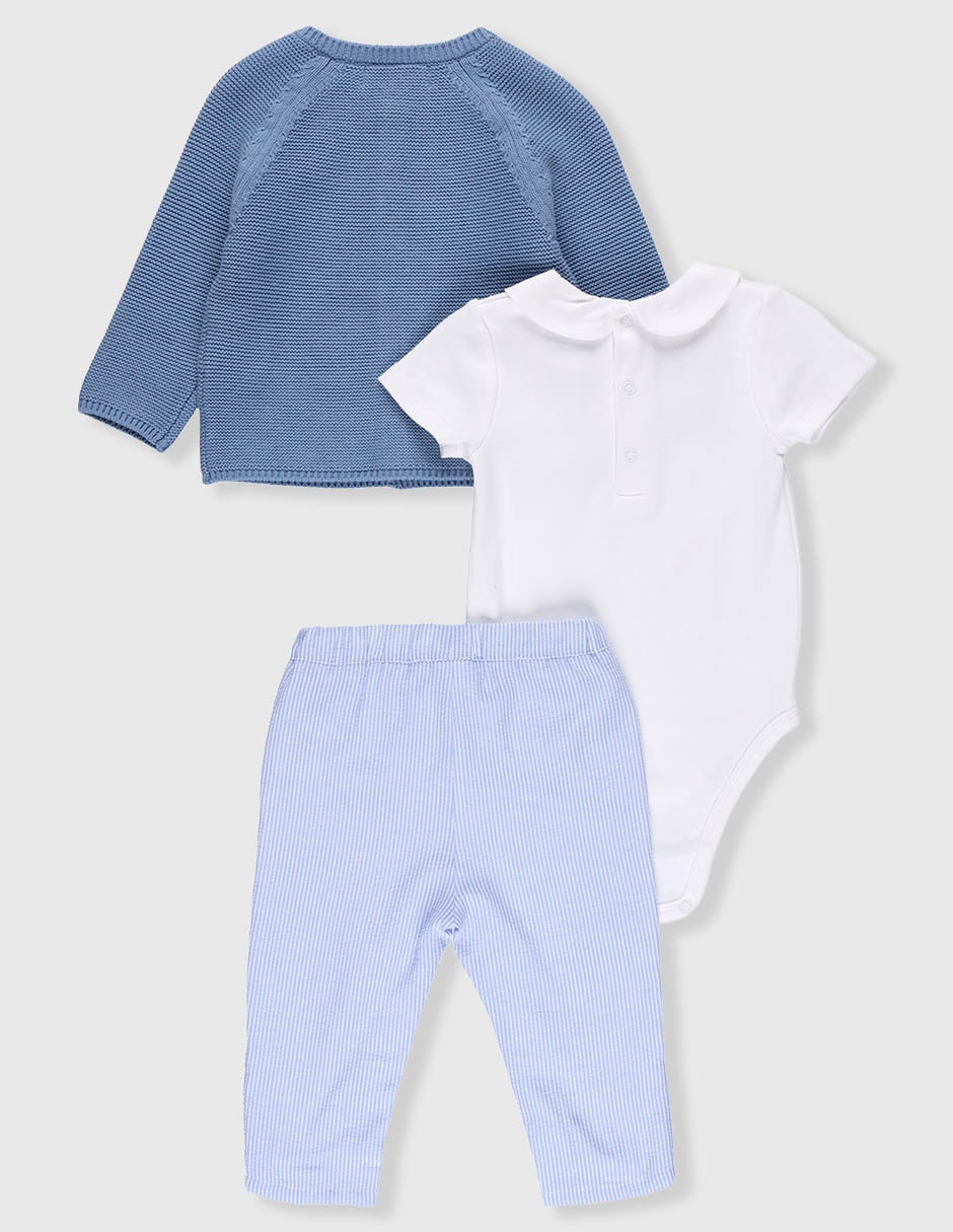 Conjunto de algodón para bebé niño 6
