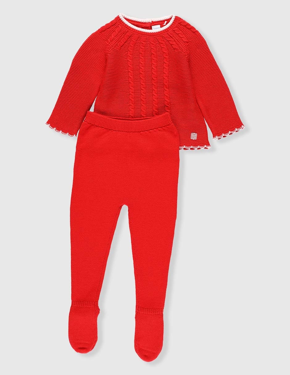 Conjunto casual Mon Caramel Collection de algodón para bebé niña