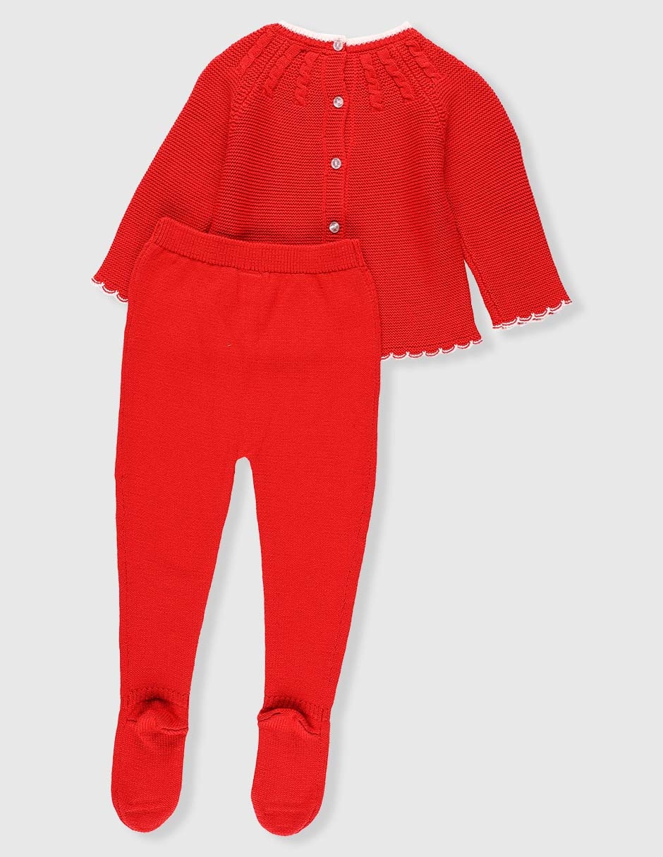 Conjunto casual Mon Caramel Collection de algodón para bebé niña
