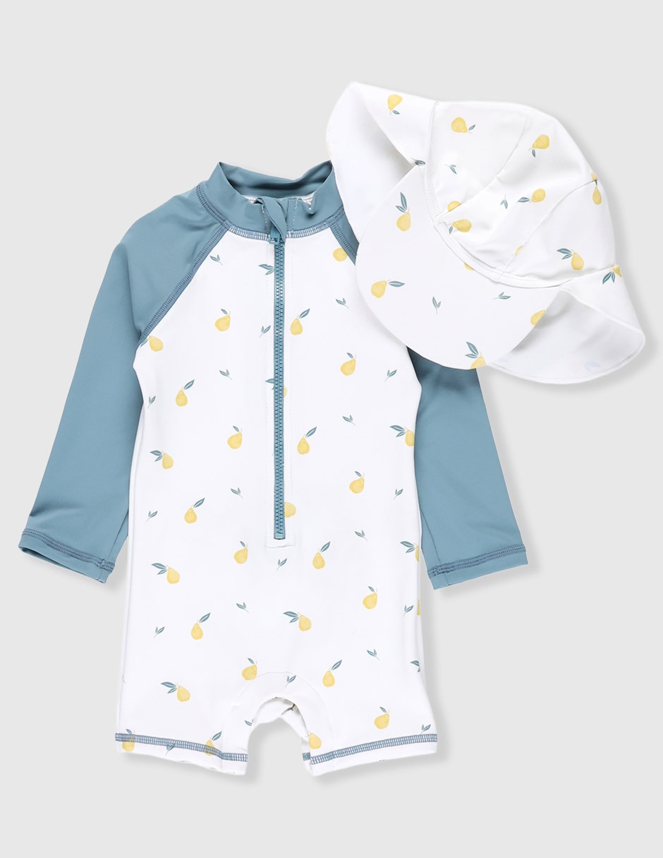 Traje de baño completo para bebé niño Traje de baño completo para bebé niño